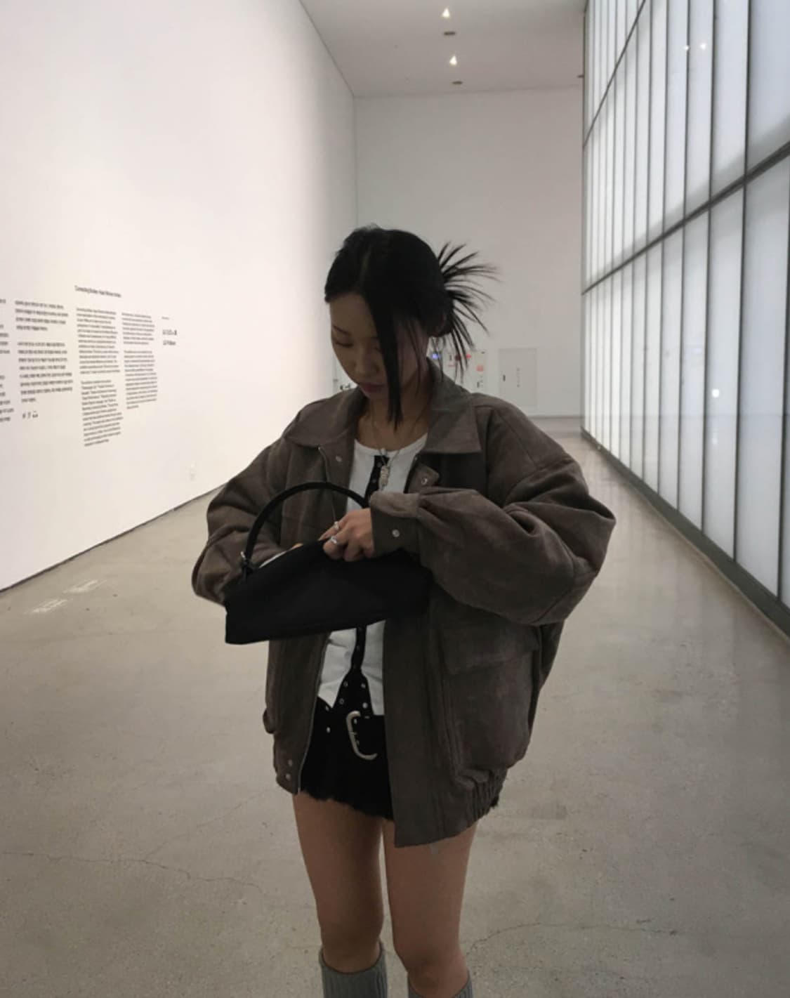 스웨이드 아우터 (착샷있음) 상품이미지1