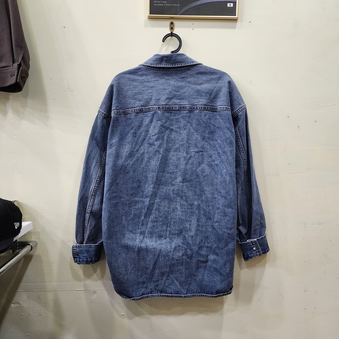 [L] ILCORSO 워싱 데님 셔츠자켓 상품이미지3