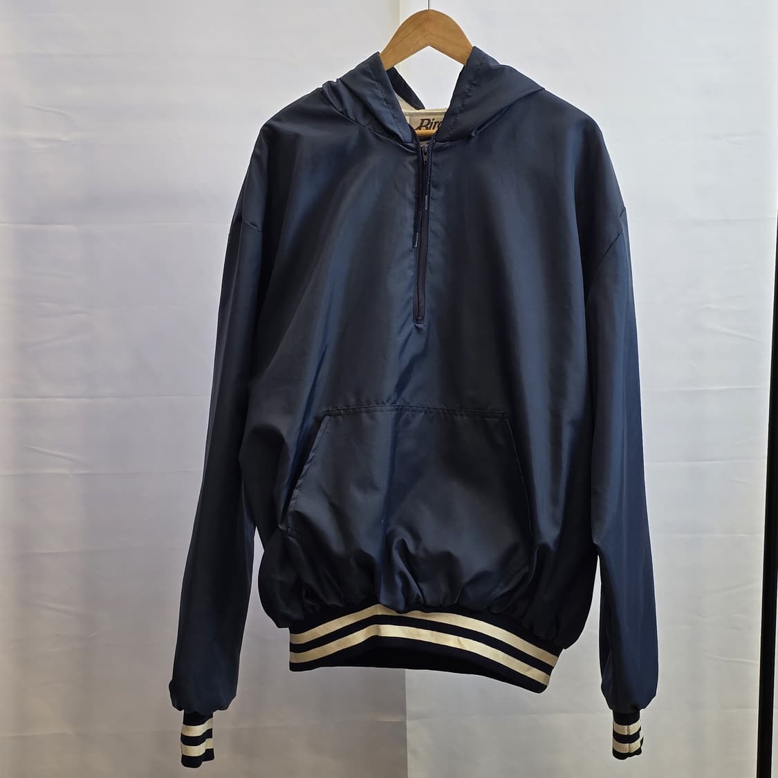 Birdie Jackets USA 나일론 후드 아노락 네이비 XXL 상품이미지1