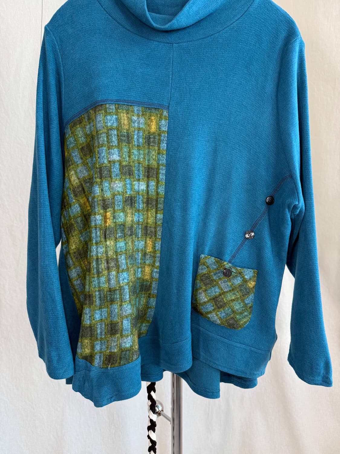 Vintage 패치워크 롱슬리브 티 상품이미지3