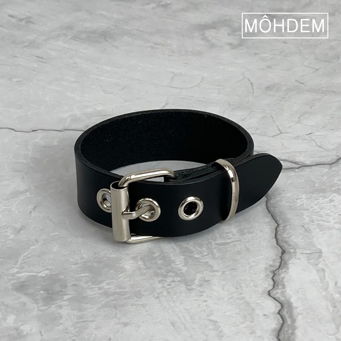 [Unisex] 소가죽 벨트 팔찌 상품이미지1