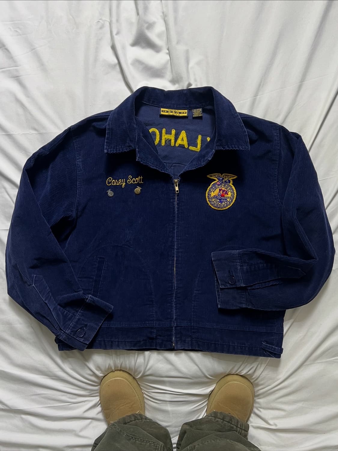 FFA 코듀로이 블루종 자켓 상품이미지1