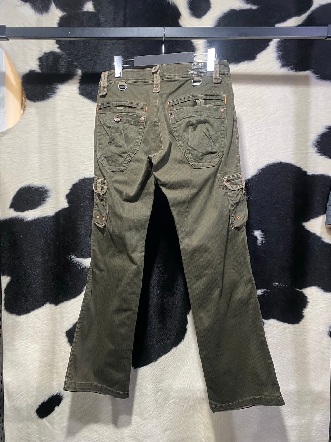 Edwin 스트레이트 카키 카고팬츠 상품이미지4