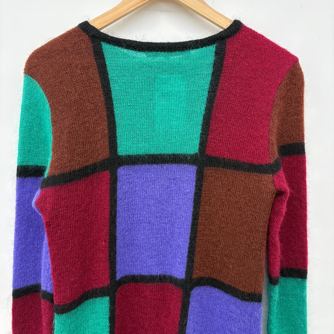 크리스찬 디올 블록 패턴 니트 여M 상품이미지5