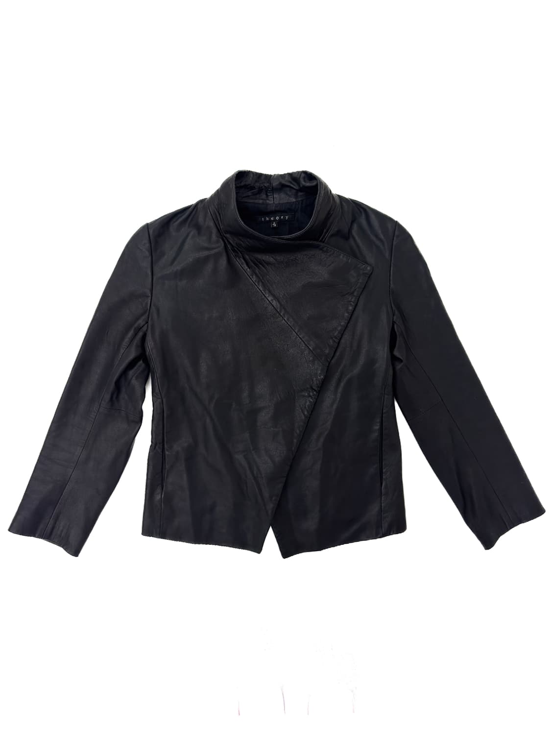 Theory Drape Leather Jacket/ P 상품이미지2