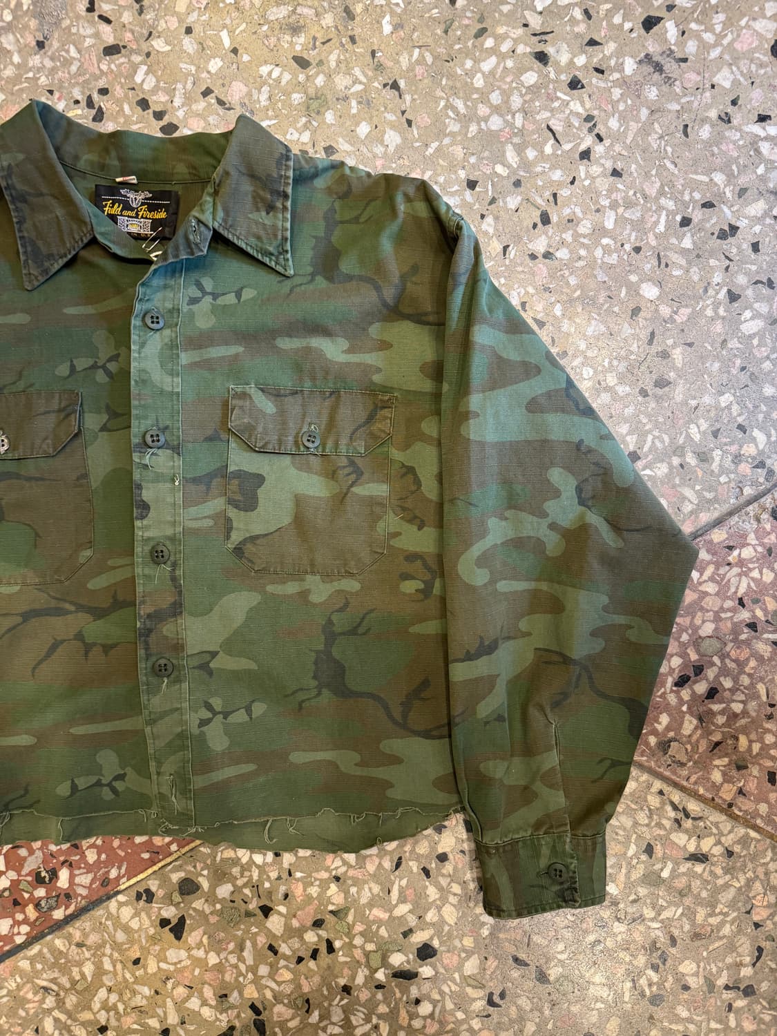 70s Airborne 베트남 수베니어 자켓 (40) 상품이미지5