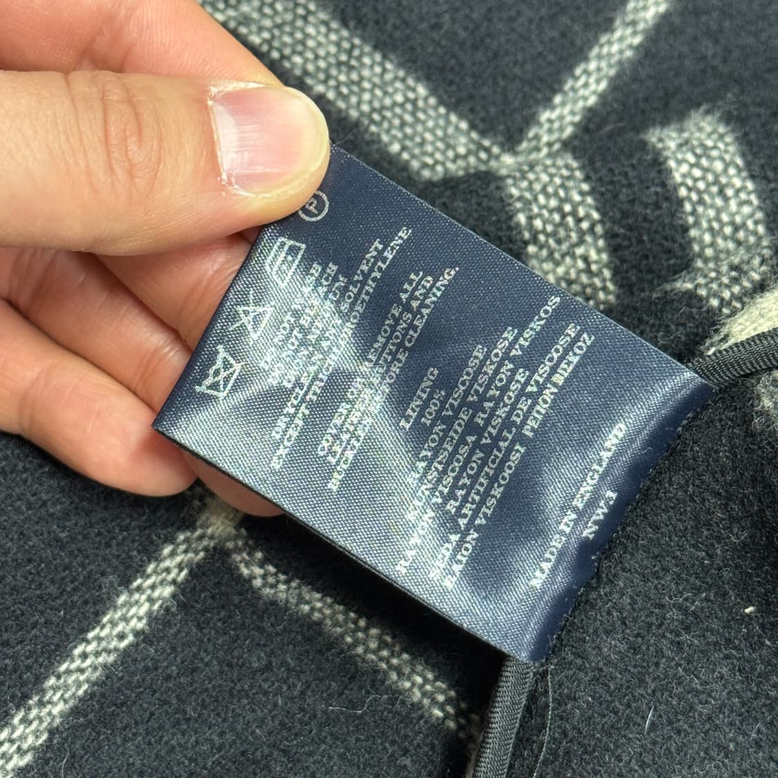 버버리 90s og 빈티지 체크 더플코트 100 ~ 105 상품이미지7