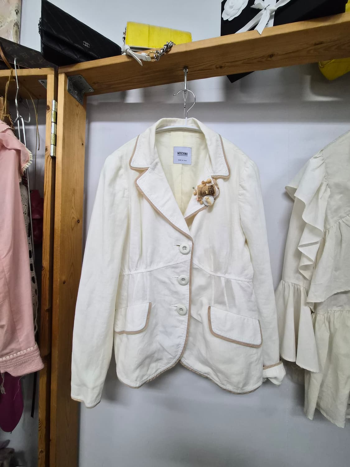 정품) 모스키노 린넨 자켓 상품이미지2