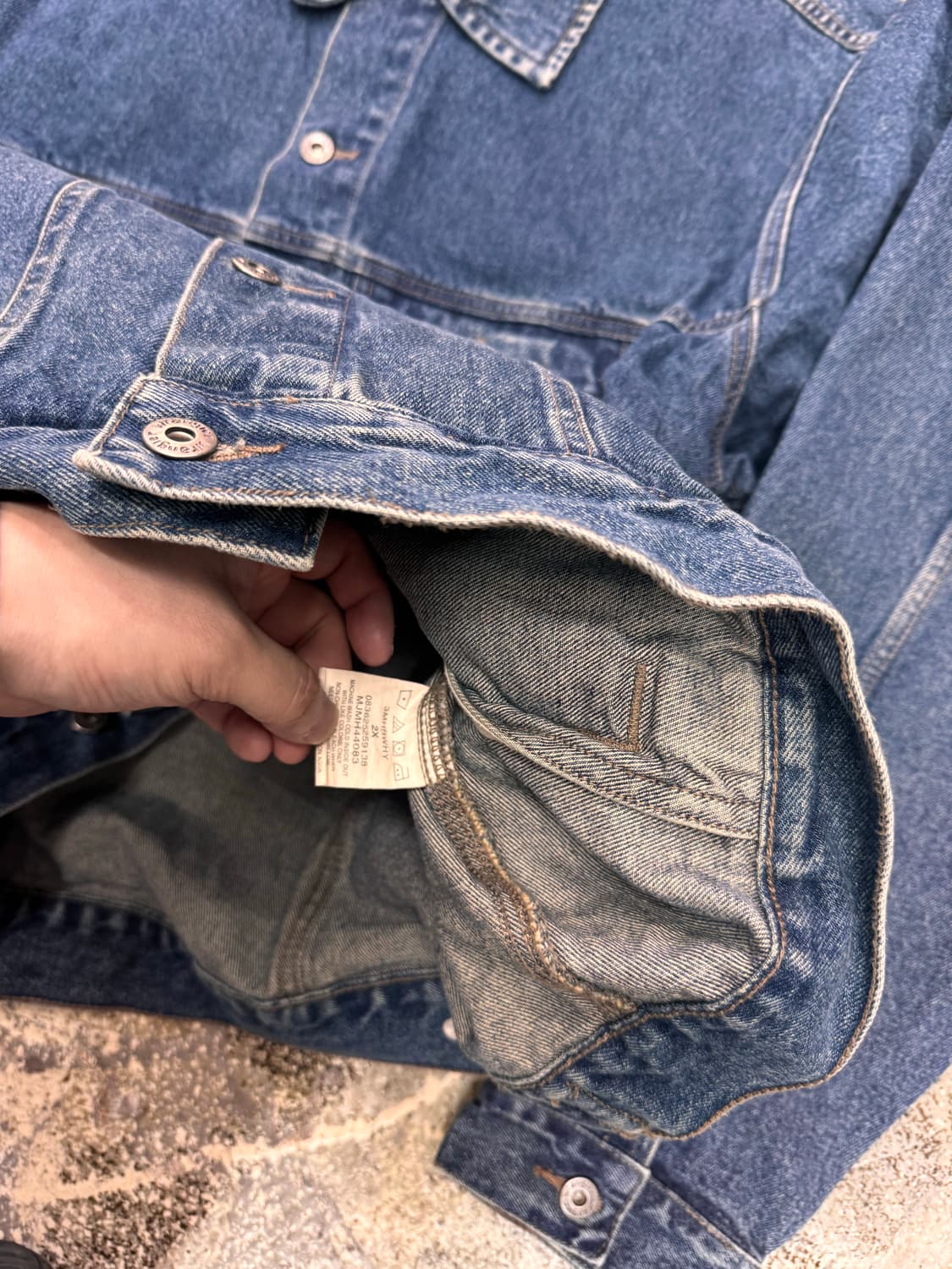 랭글러 데님자켓 빈티지 상품이미지3