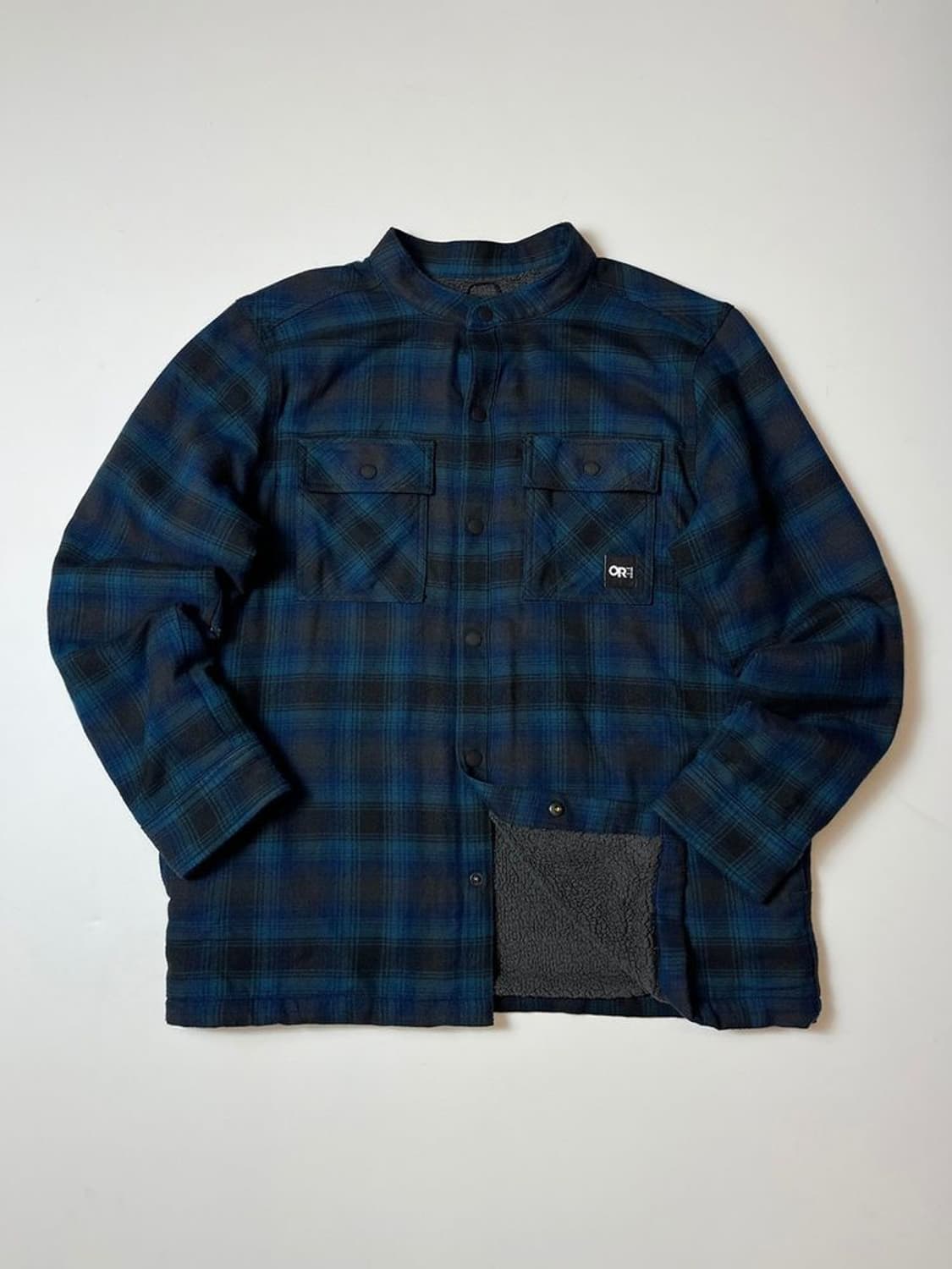 아웃도어리서치 피드백 융털 체크 셔츠 자켓 PN8761 상품이미지1