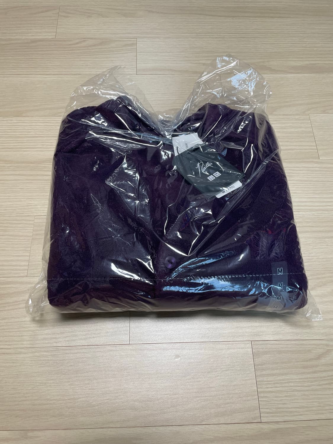 유니클로 x 니들스 가디건 퍼플 M 상품이미지2