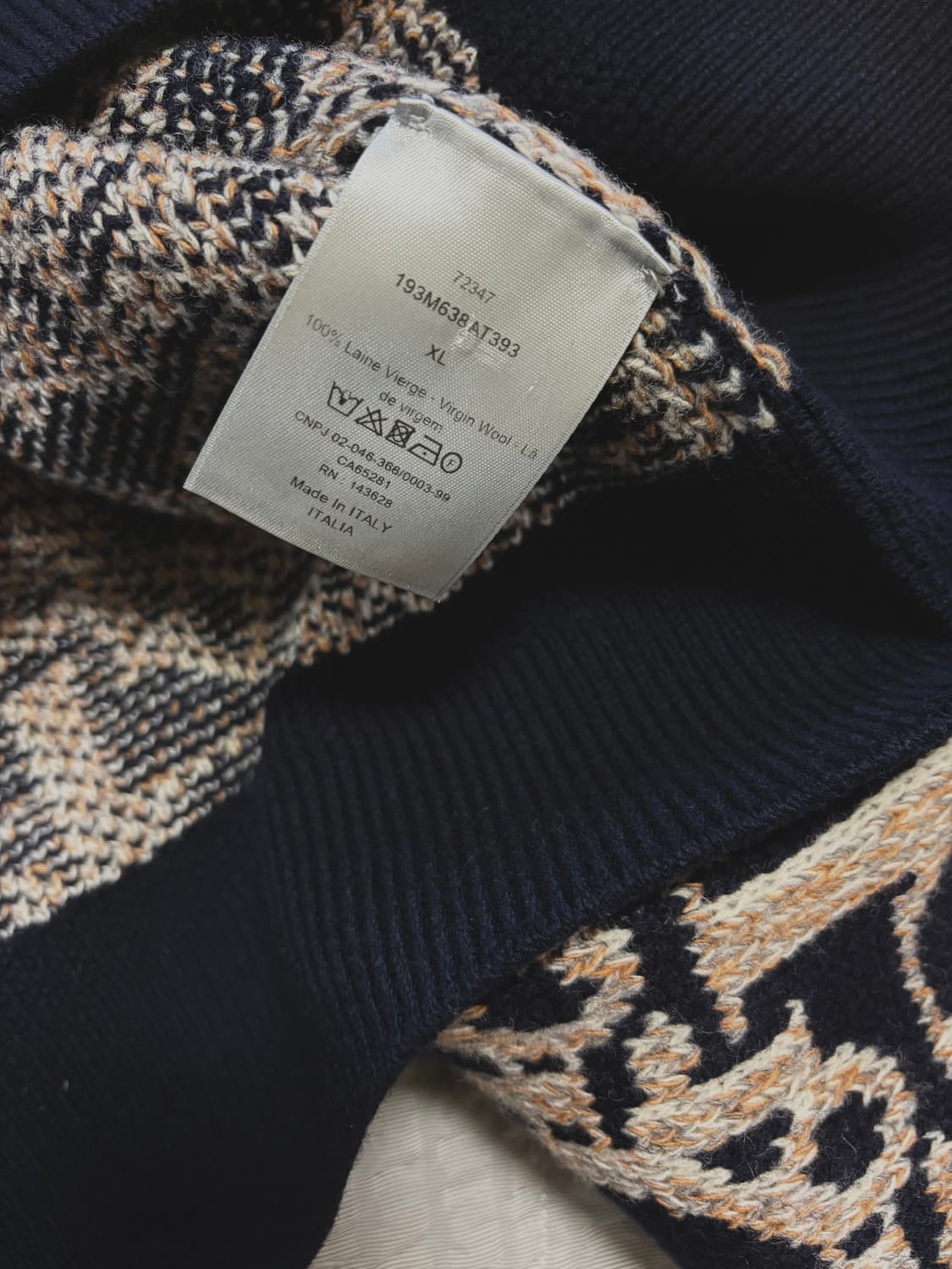 디올 오블리크 니트 상품이미지4