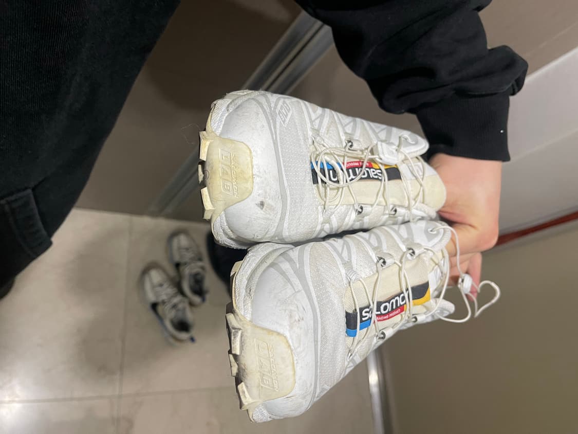 살로몬 xt-6 화이트 275사이즈 상품이미지1