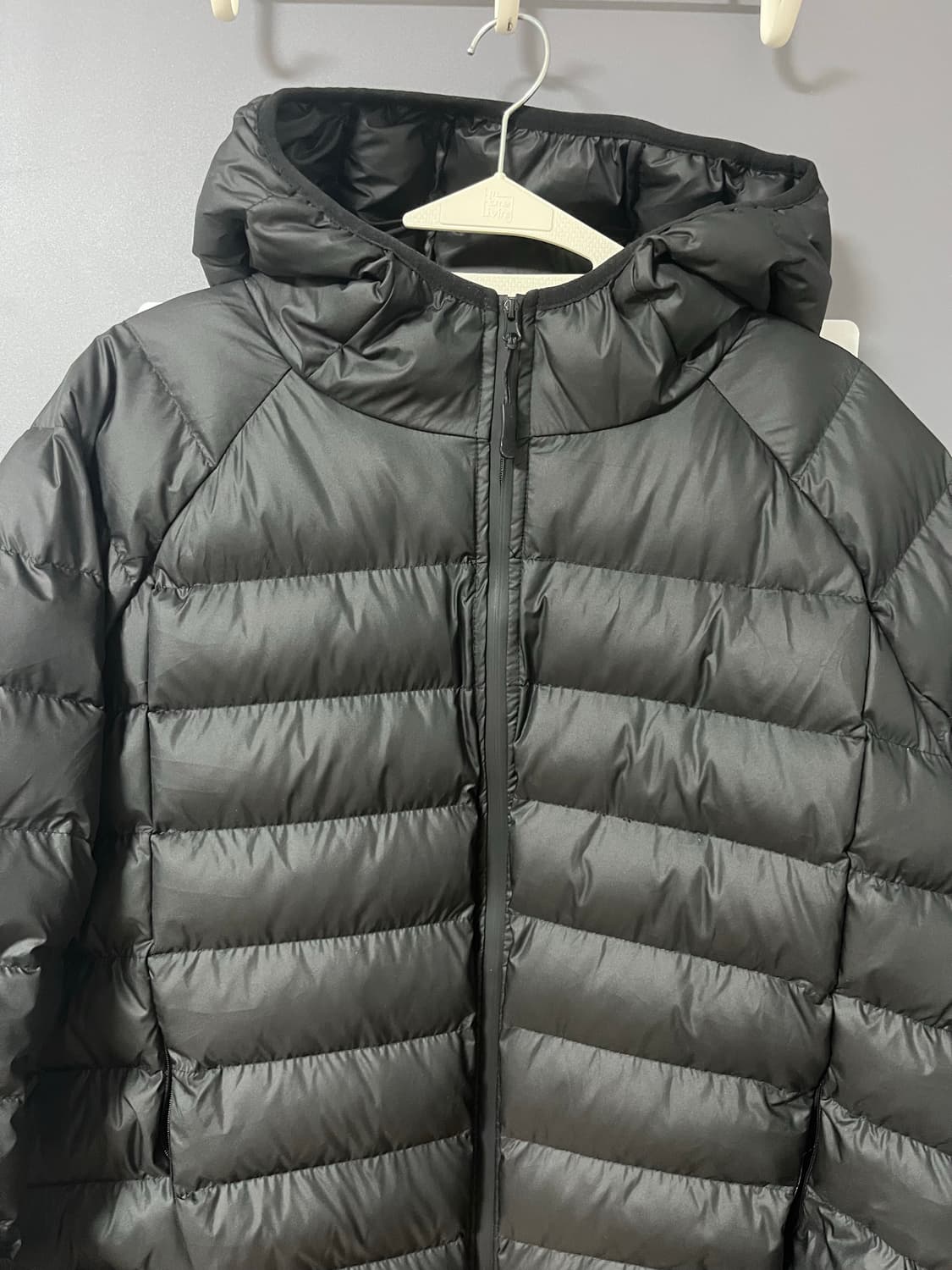 트릴리온 경량패딩 블랙 M 새상품 상품이미지1