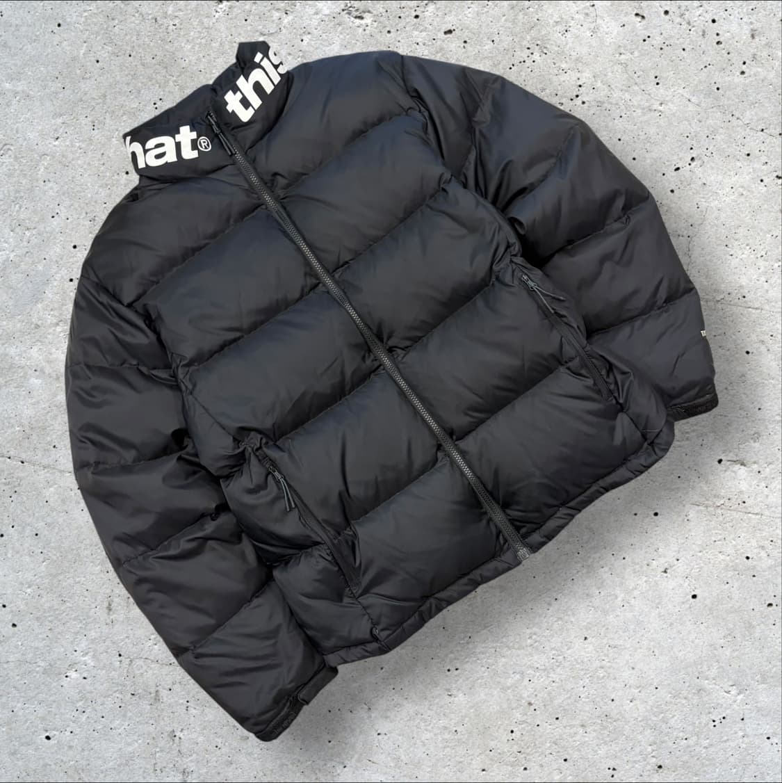 [L] 디스이즈네버댓 TINT 블랙 패딩 점퍼 B677 상품이미지1