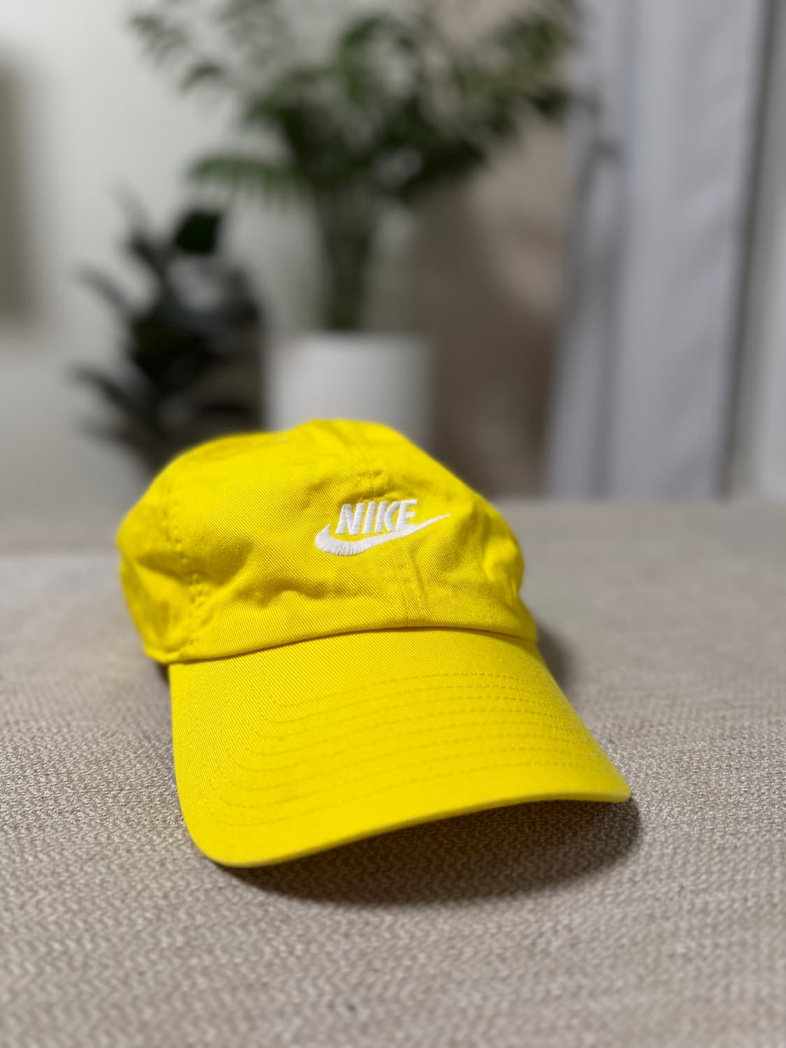 나이키 옐로우 클럽 캡 L/XL 상품이미지1