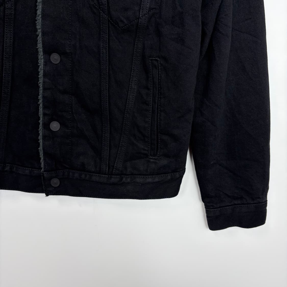 리바이스 블랙 쉐르파 셰르파 트러커 자켓 상품이미지5