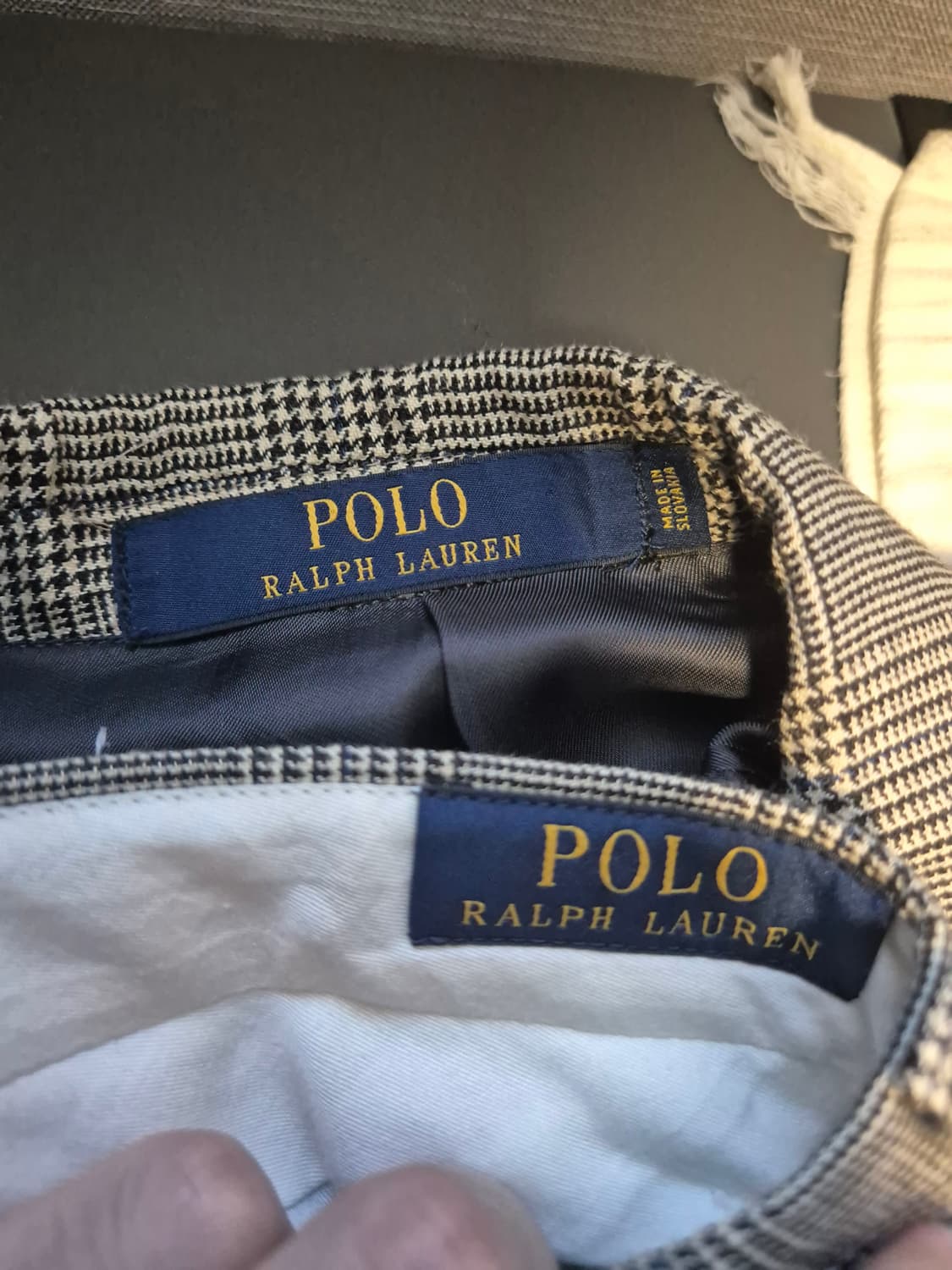 폴로 랄프로렌 글렌체크 셋업 수트 38 상품이미지3