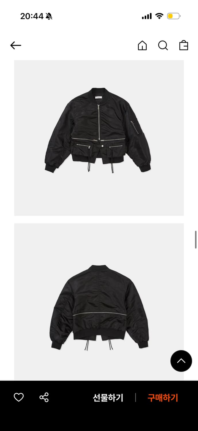 LCDC TM 블루종 자켓 블랙 상품이미지3