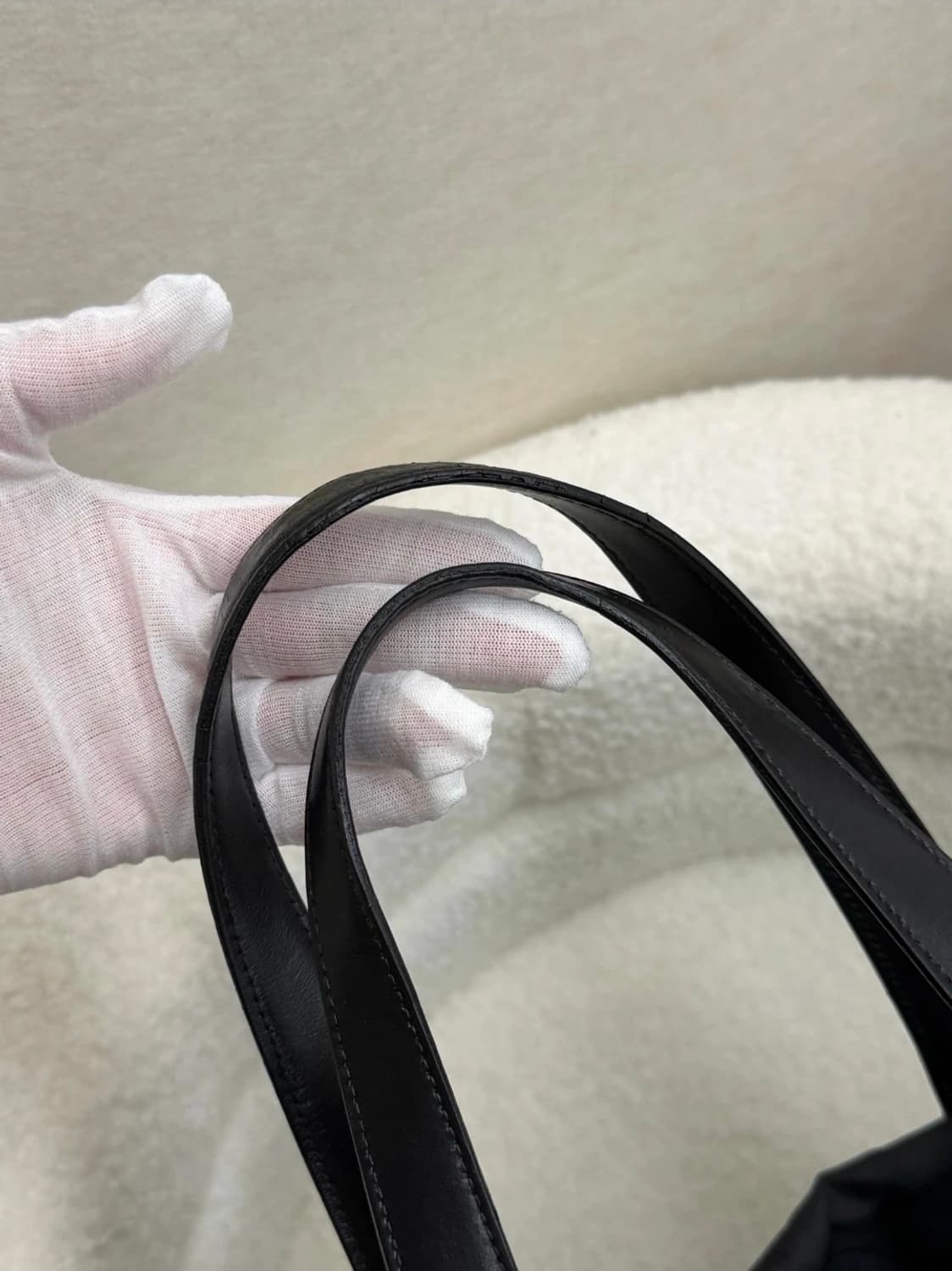 샤넬 블랙 나일론 토트백 상품이미지4