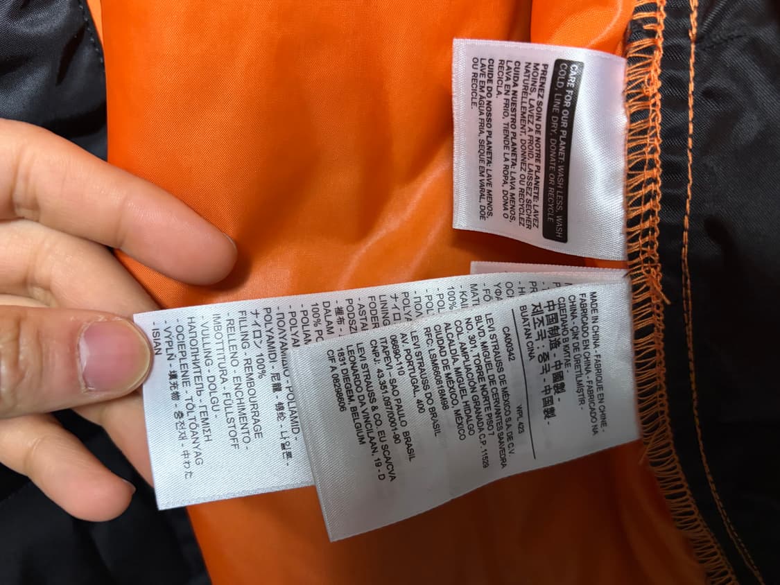 포터x리바이스 85주년 트러거자켓 팝니다 상품이미지10