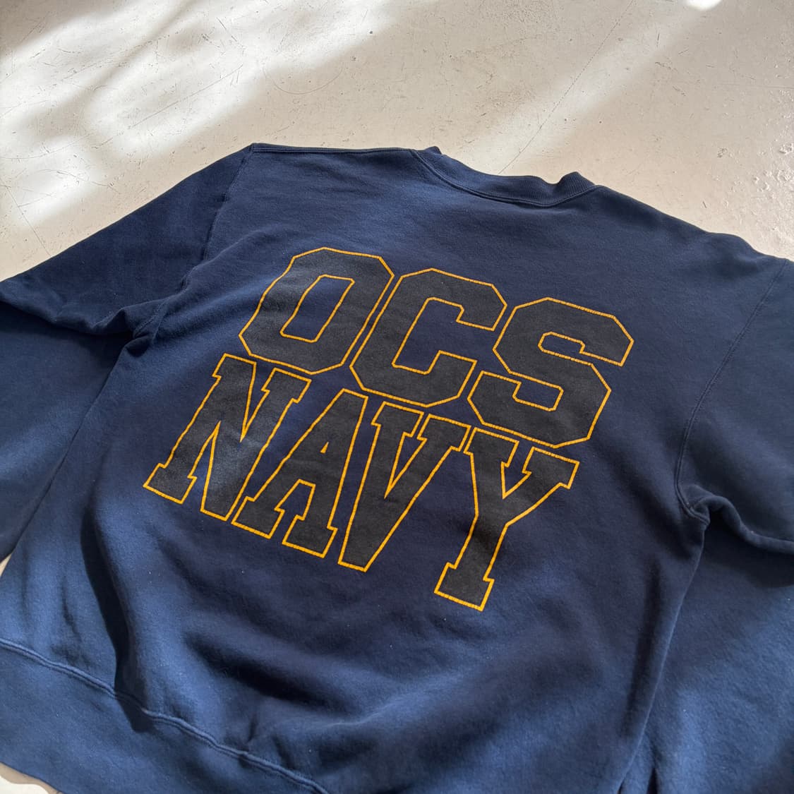 US NAVY OG 빈티지 스웻셔츠 M 상품이미지7
