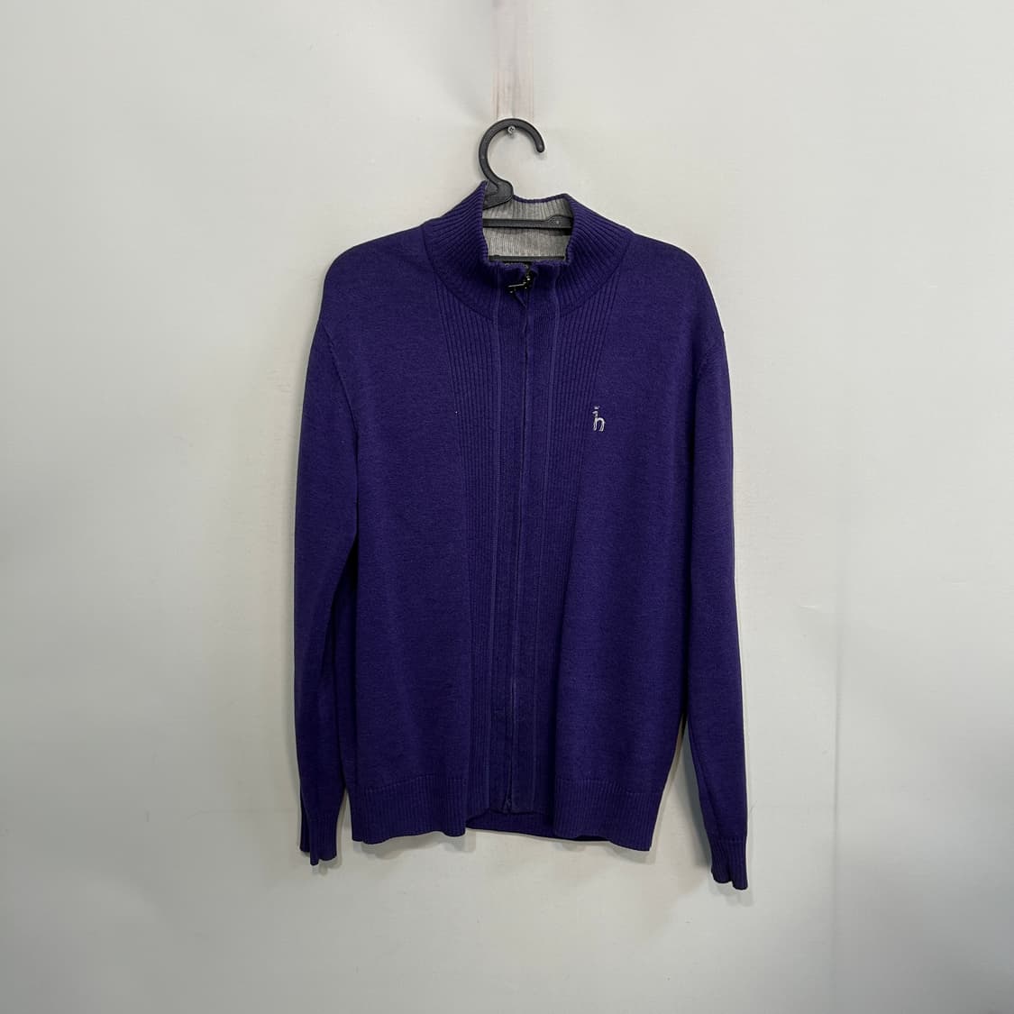 헤지스 남성 니트 집업 95 상품이미지1