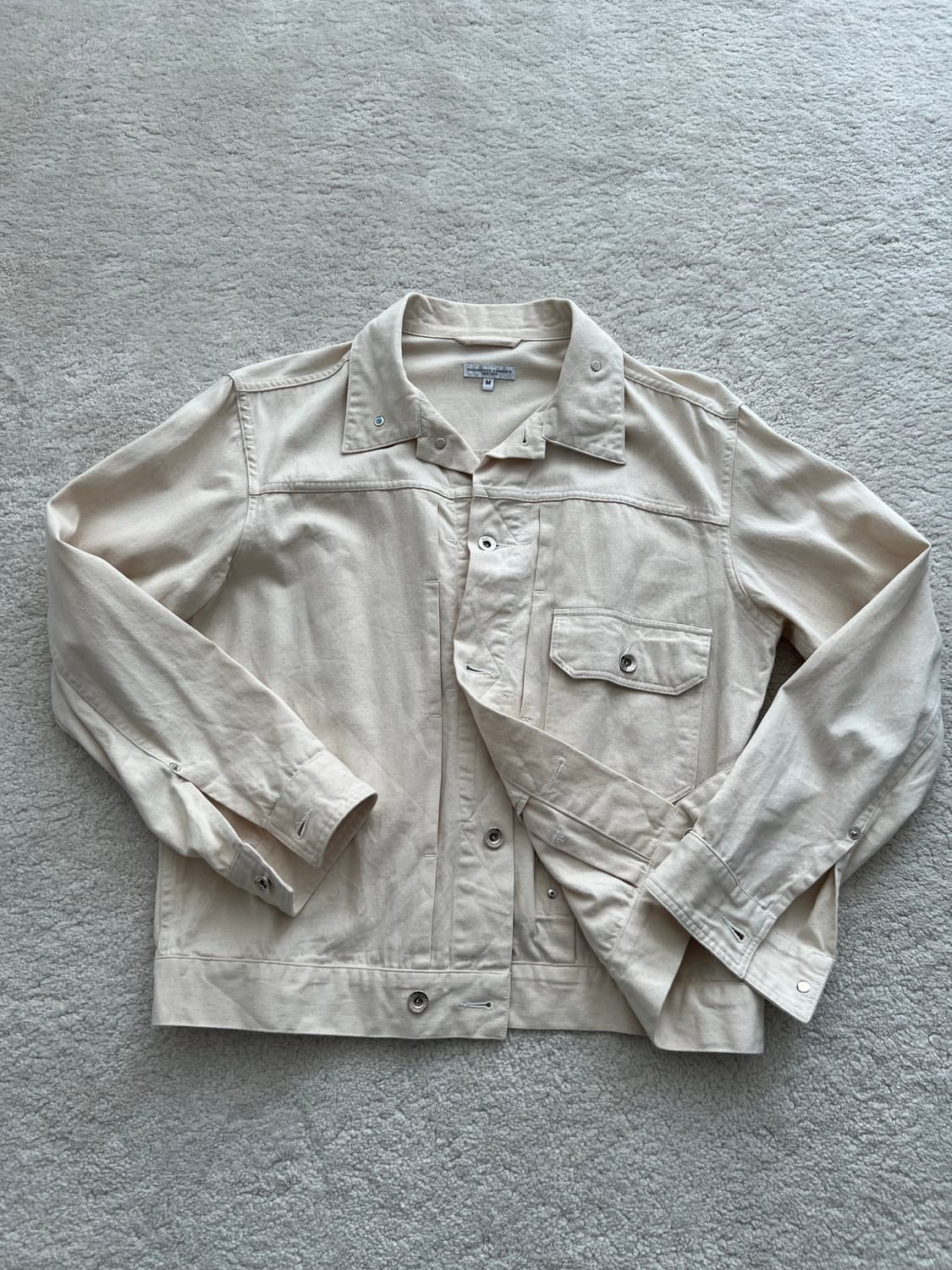 엔지니어드 가먼츠 에크루 신치백 데님 자켓 상품이미지1