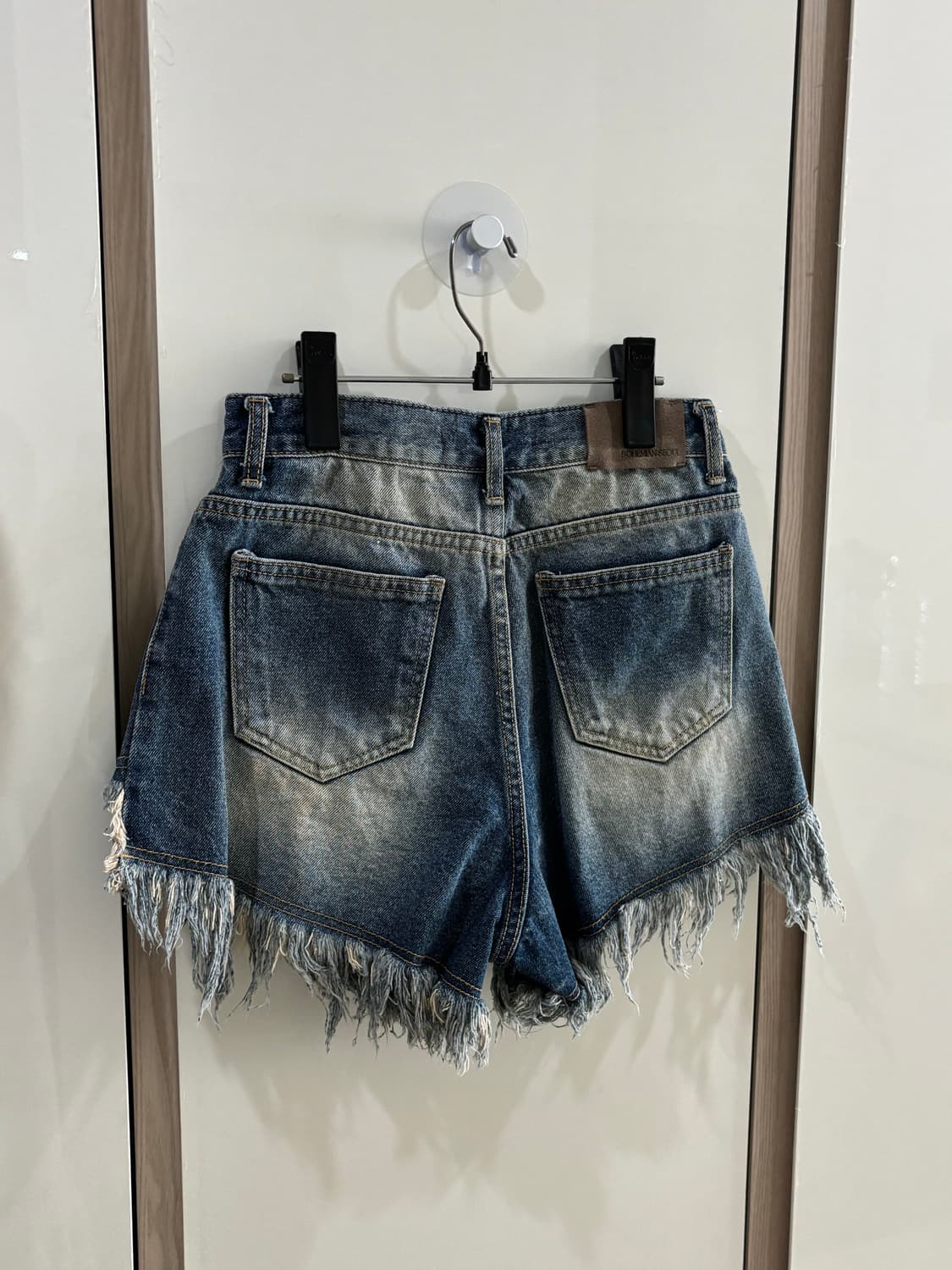 보헤미안서울 데님 숏팬츠 L 상품이미지2