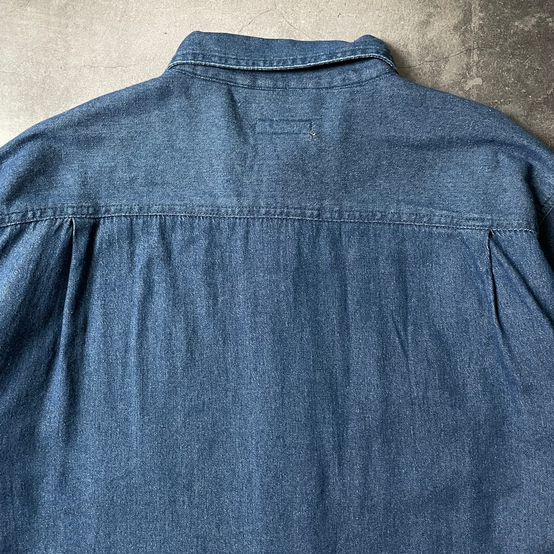 UNKNOWN 빈티지 셰르파안감 데님 셔츠자켓 A00443 상품이미지7