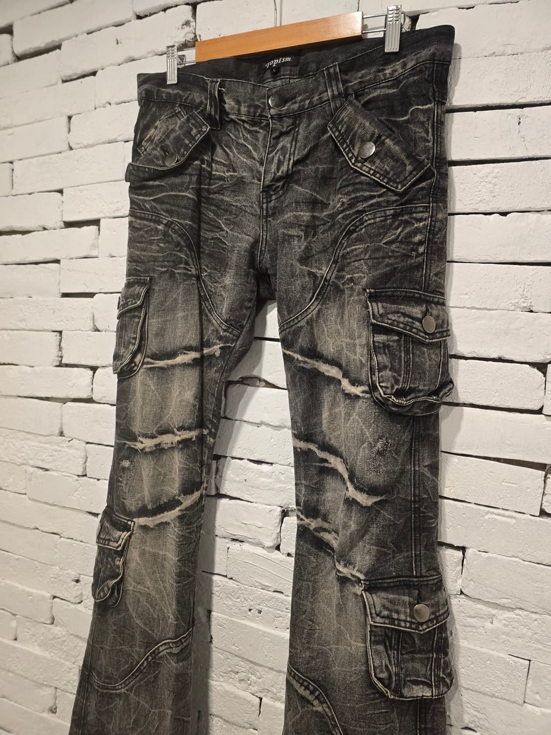00s Y2k jpn boots cut multipoket pants 상품이미지2