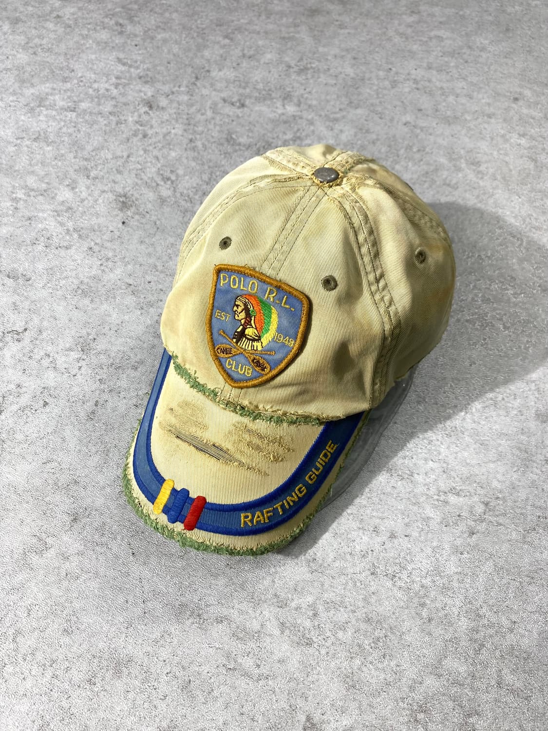 [OS] 폴로 랄프로렌 디스트레스드 인디언 볼캡 상품이미지2