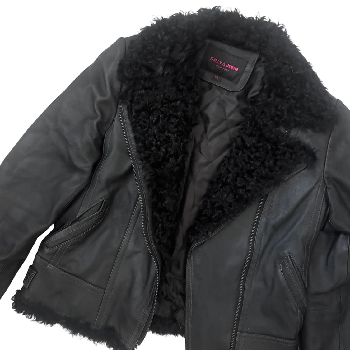 Sheep skin leather jacket 상품이미지8