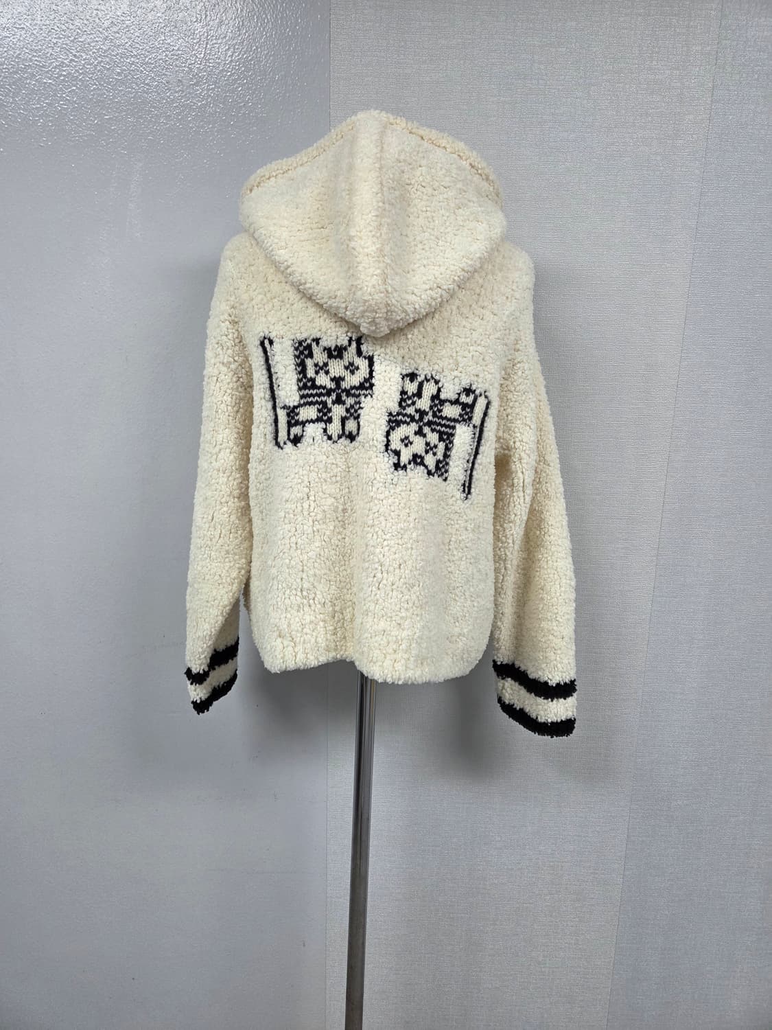 오즈세컨   인따르시아  후드니트 상품이미지2