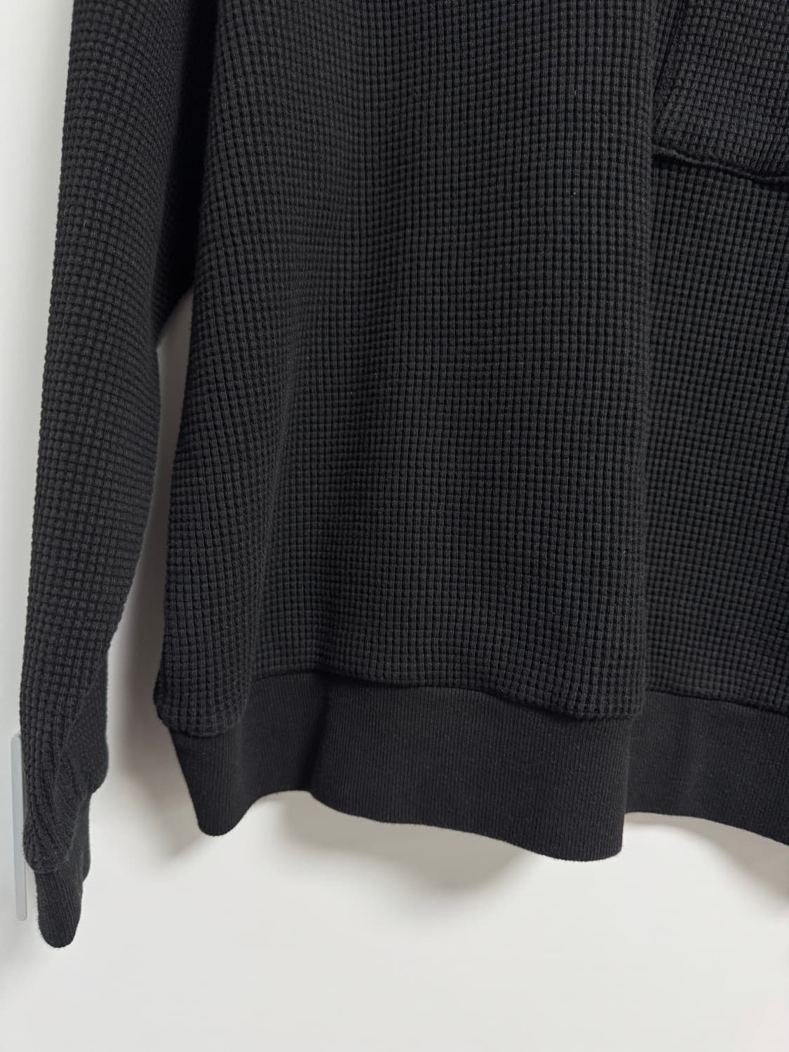 홀리선 와플 코튼 풀오버 니트 s size 상품이미지7