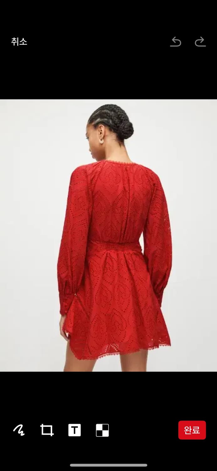 새상품 올세인츠 원피스 상품이미지4