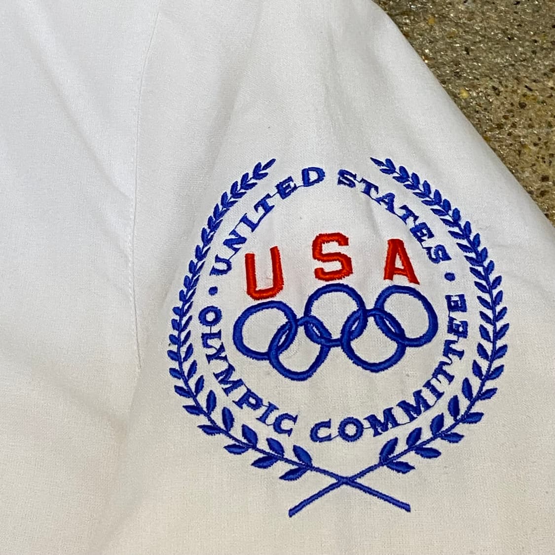 80s Made in USA 빈티지 아디다스 올림픽 스키국대 자켓 상품이미지9