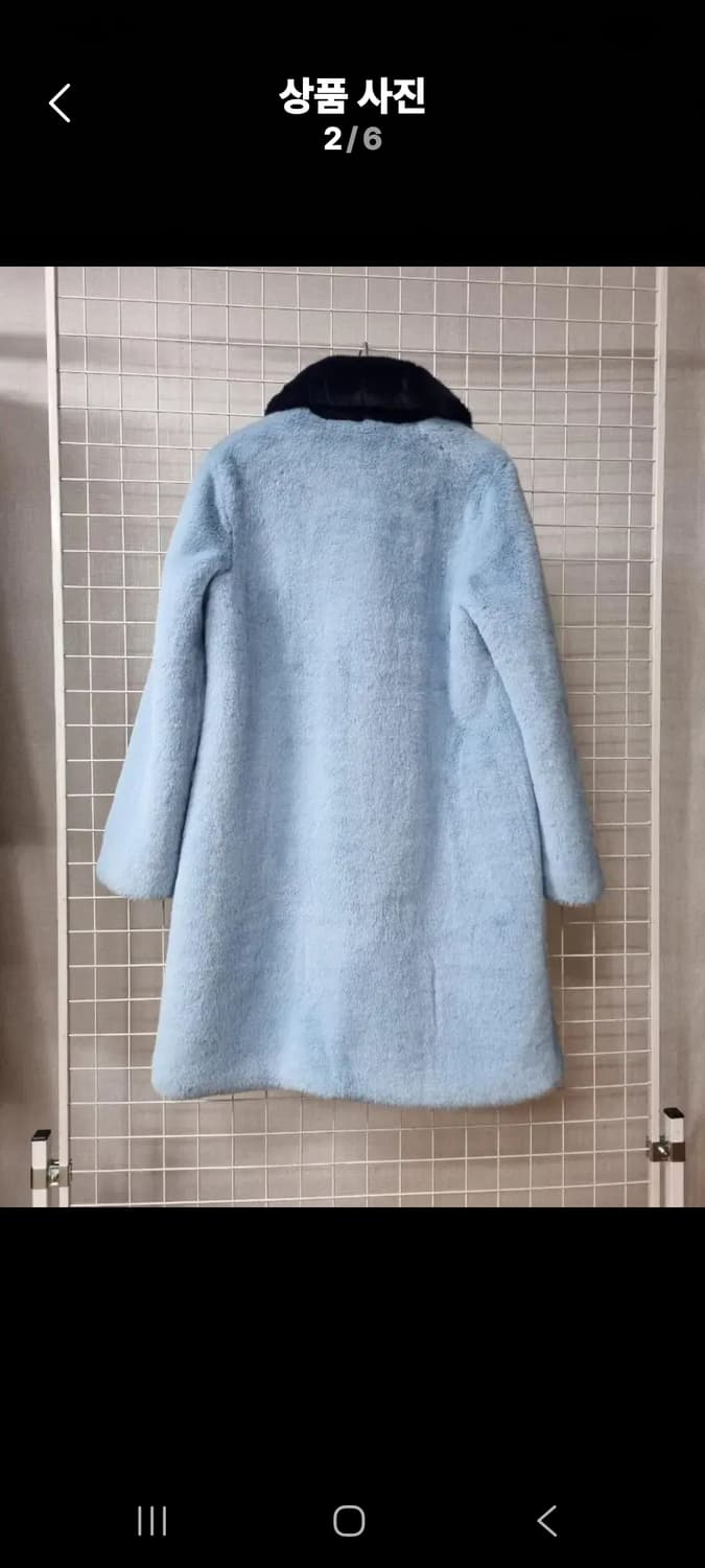 (택포) MOGG 모그핑크 퍼코트 55 상품이미지2