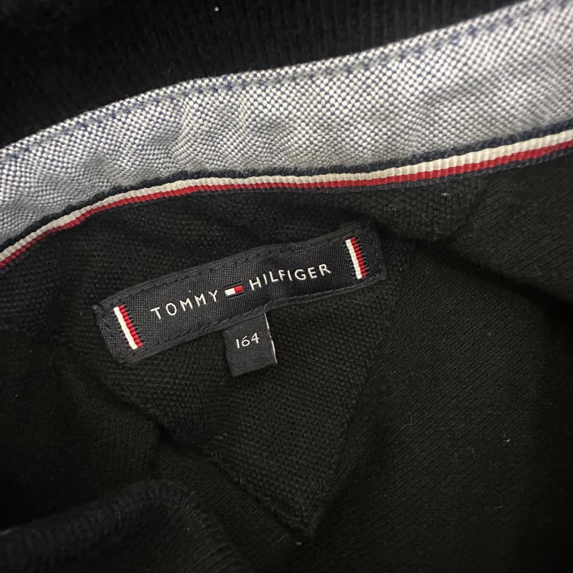 타미힐피거 여성 카라티 긴팔티셔츠 블랙 신장 164 상품이미지9
