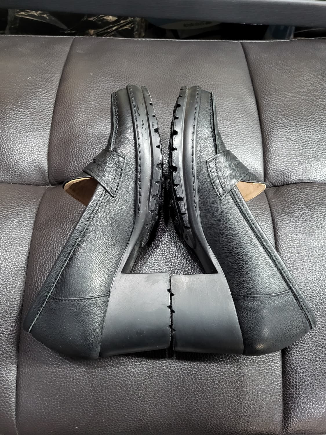 지쎄 천연 양가죽 수제화 로퍼(새상품) 상품이미지4