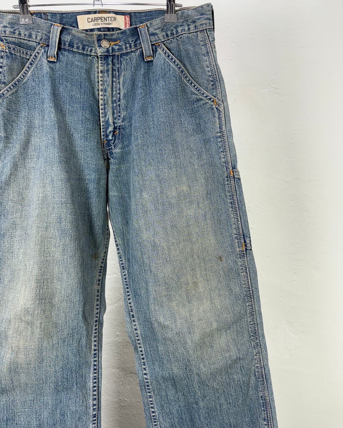 리바이스 루즈 스트레이트 연청 카펜더 데님 팬츠 상품이미지3