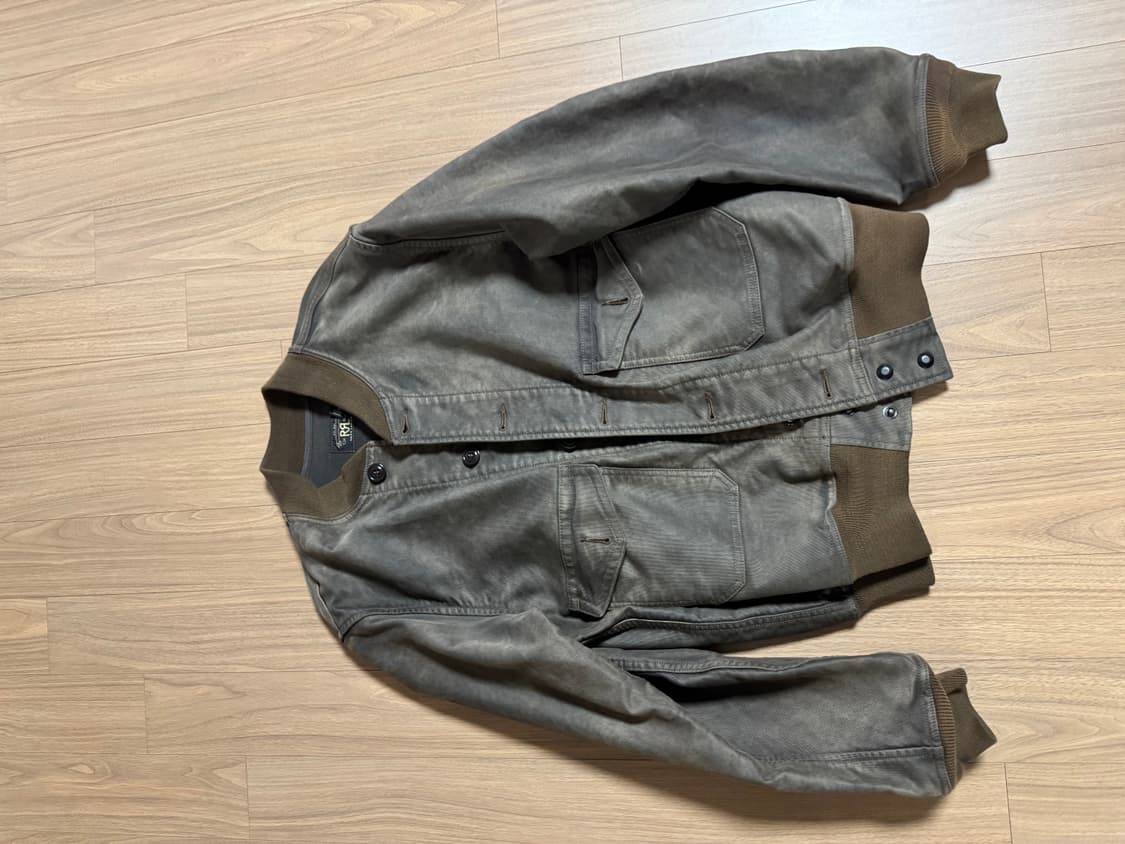 더블알엘 코튼 A-1 플라이트자켓 L사이즈 상품이미지2