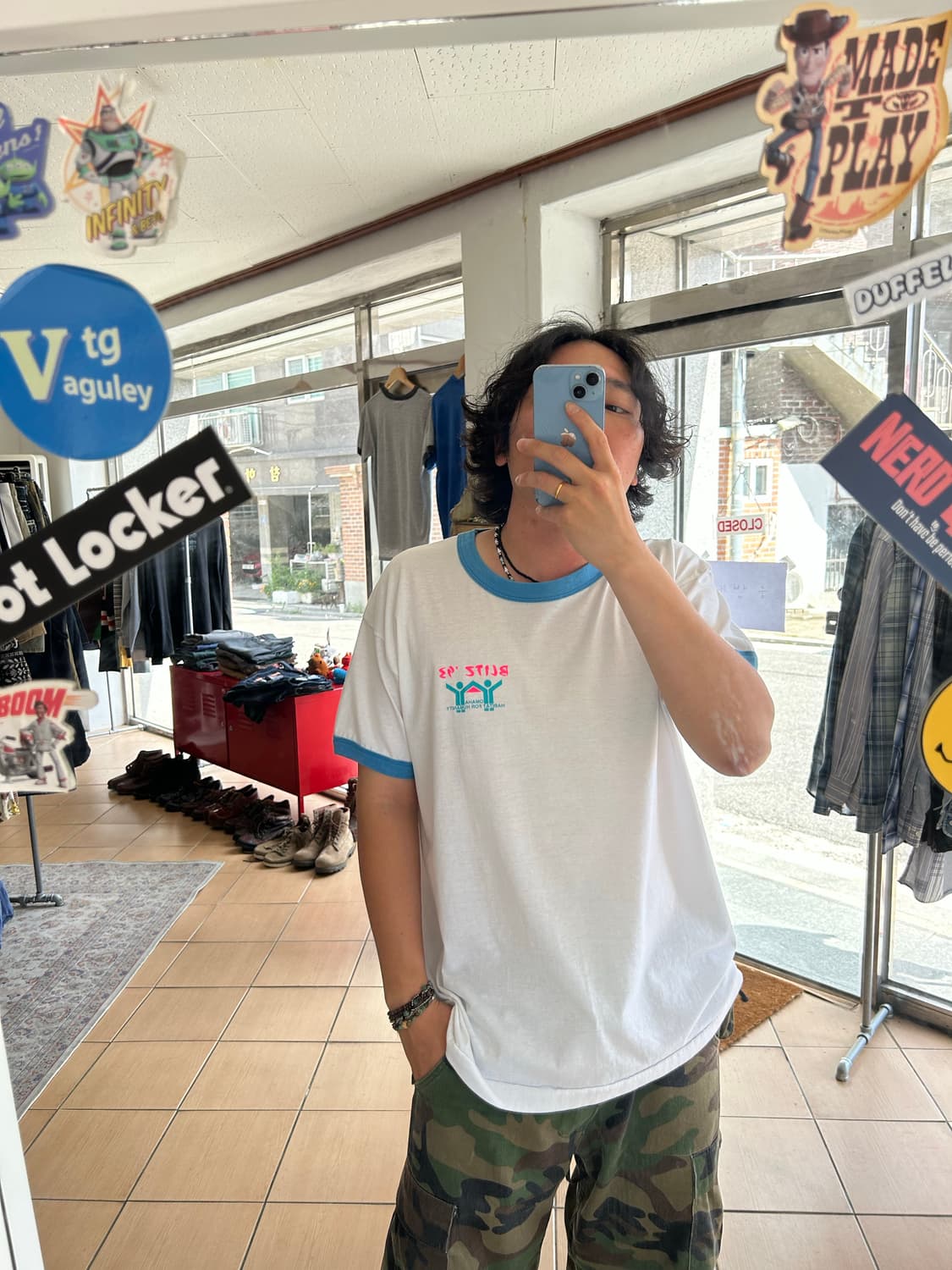90‘s Hammer ringer Tee 상품이미지6