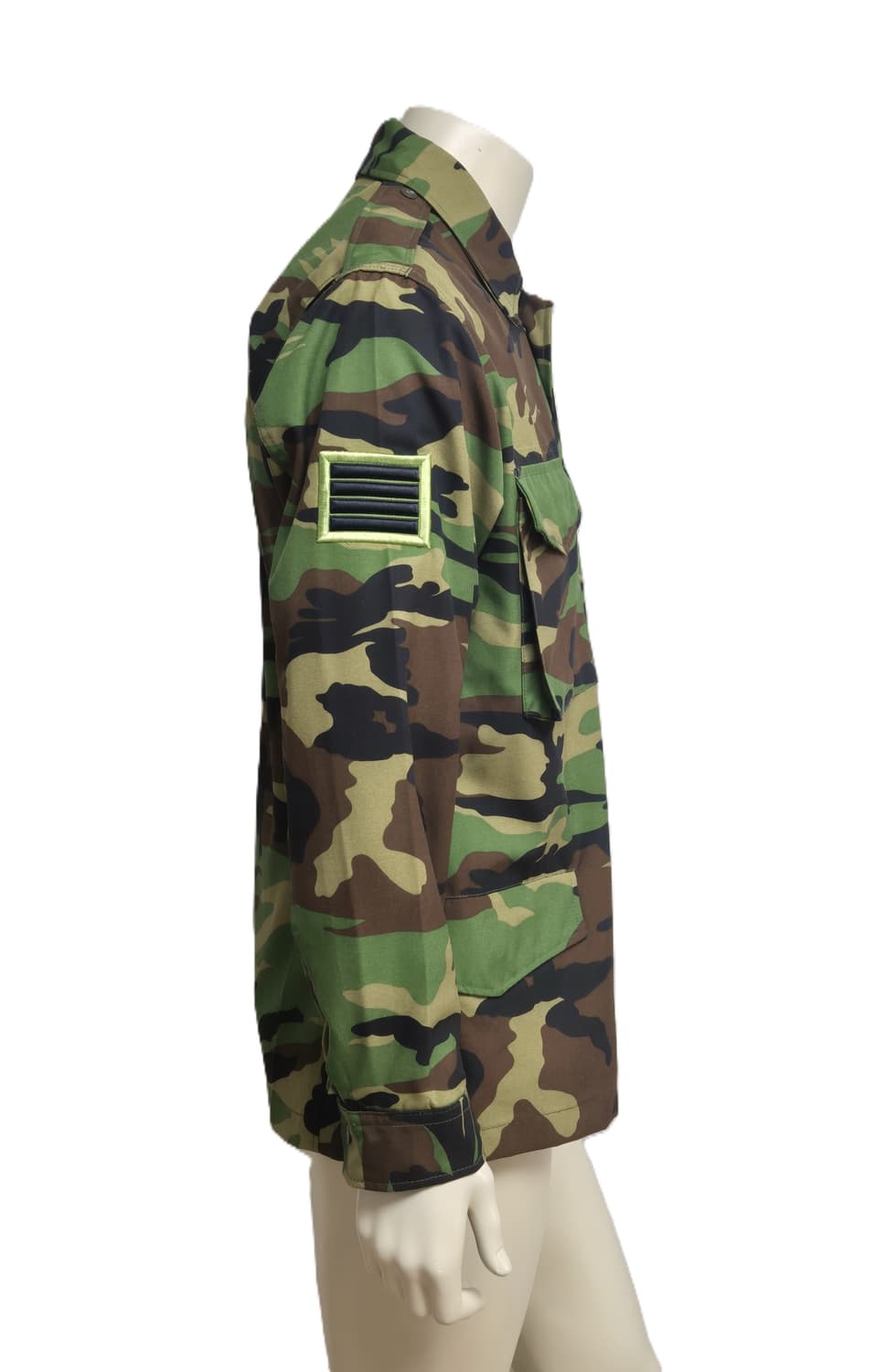 육군 구형 부사관학교 병장 후기형 야전상의 전투복 상의 자켓 (M) 상품이미지3