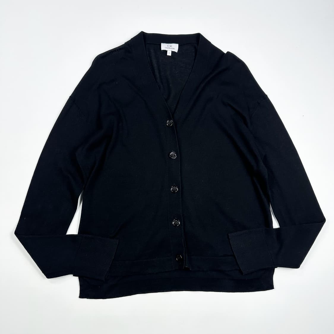 캘빈클라인 CK 블랙 니트 가디건 (XS 여성추천) 상품이미지2