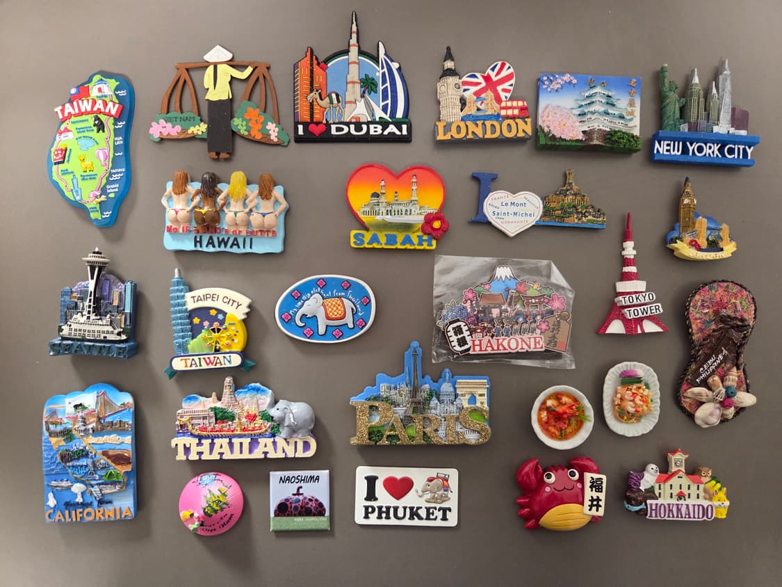 해외 빈티지 마그넷 컬렉션 상품이미지1