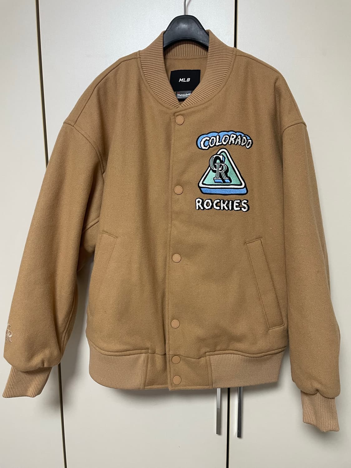 MLB 콜로라도 로키스 바시티 자켓 90 (S)사이즈 상품이미지1