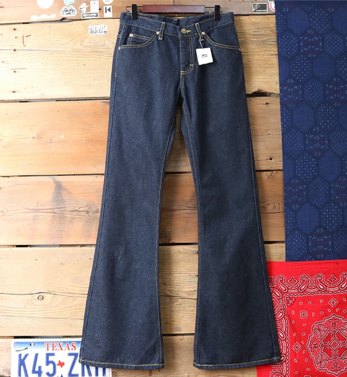 일본판 LEE 라이더스 04202 벨보텀 데님팬츠 28사이즈 새제품 상품이미지2