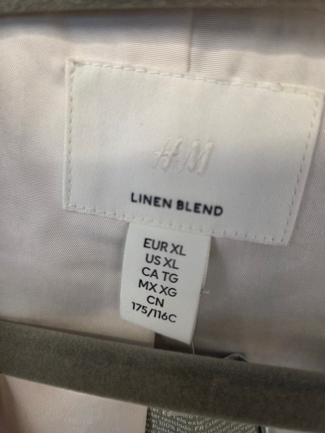H&M 린넨자켓 (새상품) 상품이미지8