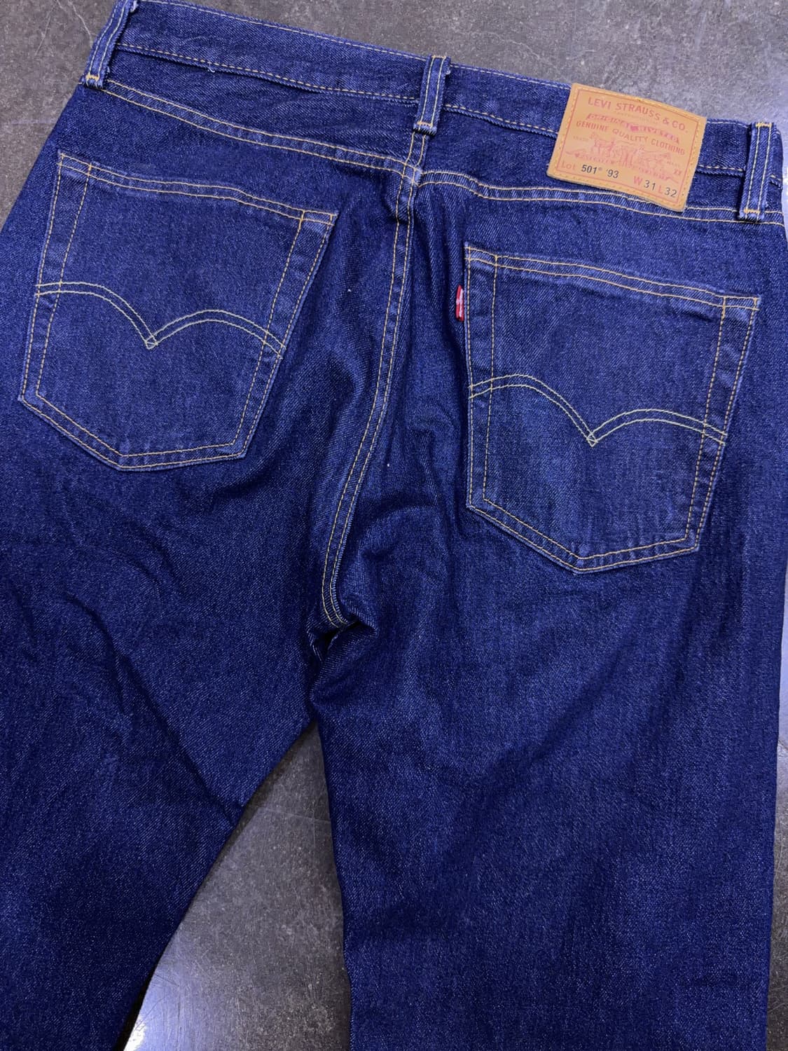 리바이스 501 93 빅E 프리미엄 레귤러핏 데님팬츠 31 상품이미지8